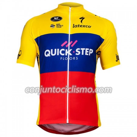 Maillot mangas cortas 2018 Quick Step Campeonato de Ecuador